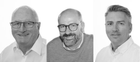 Kurt, Marcel und Christian Sauter